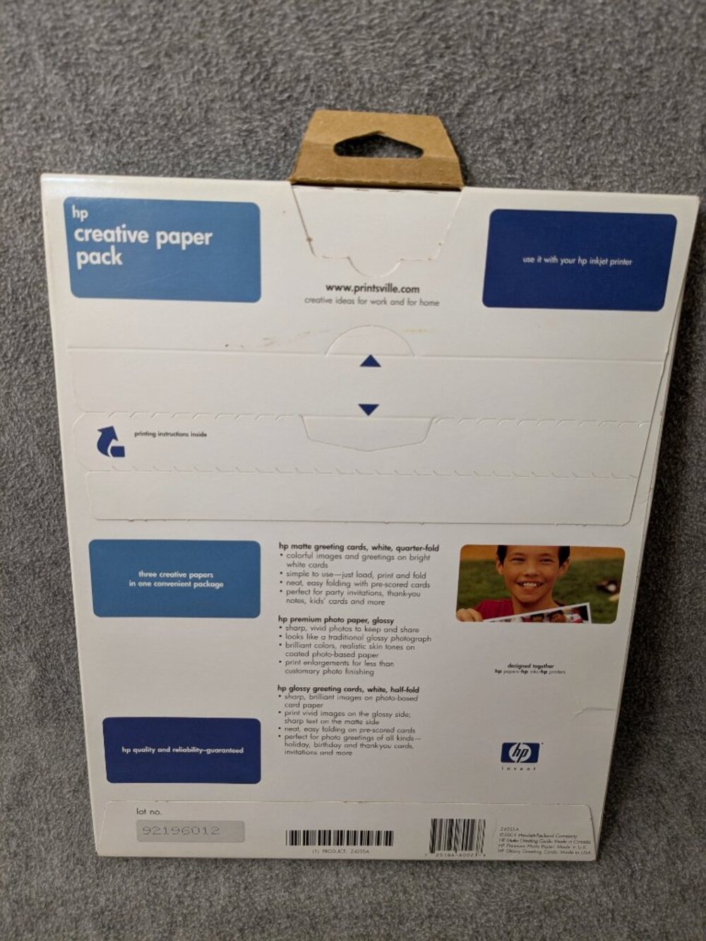 New! HP Creative Paper Pack - Picture 2 of 2